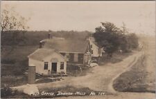Post Office Branch Mills Maine RPPC c1910s Photo Postcard picture