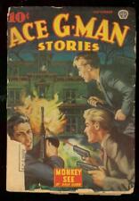 Ace G-Man Stories--September 1944--Pulp Magazine--Popular--FR picture