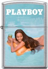 Zippo Playboy June 2016 Cover Street Chrome Windproof Lighter NEW RARE picture