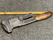Vintage Trimo 10” Perfect Handle Style Adjustable Wrench Nice picture
