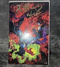 Spawn #1 Homage GOLD Embossed Foil LTD to 50 Signed By Kyle Willis picture