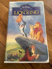 Original Lion King VHS Great Condition. Serial Numbers Match. Very Rare picture