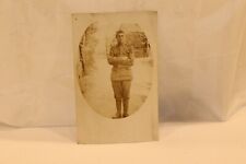 2 World War I Military Post Cards - Photograph Soldiers - Military History picture