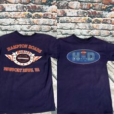 Vtg Harley Davidson 2000 Hampton Roads Since 1903 Purple Sz M picture