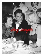 RONALD REAGAN MARILYN MONROE CANDID PHOTO -At a party for CHARLES COBURN in 1953 picture