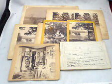 7 Franklin NH Lake photographs Victorian Aiken key brochure antique picture