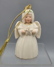 Lenox Holiday Cheer Angel Ornament 3.5