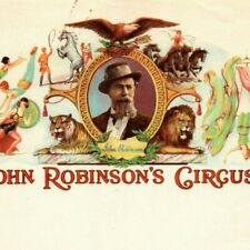 Very Scarce John Robinson's Circus Letterhead c1928-30's - VGC picture