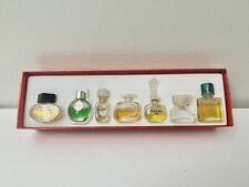 Vintage French Parfumes Parfums De France 7 Mini Bottle Set Mystere de Rochas picture