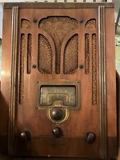 Vintage RCA Model 5T Tombstone Tube Radio Untested picture
