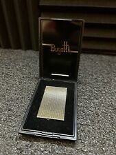 Vintage RARE Bugatti Flint Lighter Gold Plated NOS MINT LOOK picture