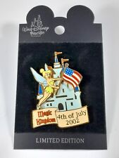 Magic Kingdom Castle 4th of July 2002 Celebration Tinker Bell Disney Pin  picture