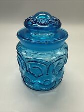 Vintage LE Smith Moon & Star Blue Canister 7