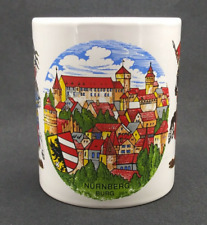 Nurnberg Germany Coffee Mug Cup Knights Armor City Village picture