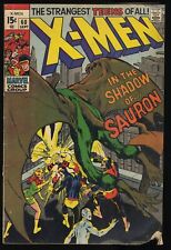 X-Men #60 VG 4.0 1st Appearance of Sauron Neal Adams Art Marvel 1969 picture
