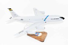 108th Air Refueling Squadron KC-135 Model, 1/90th scale, Mahogany,  Aerial picture