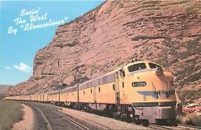 Union Pacific 961 Passenger Train Steamliner Rail Nostalgia Phila Postcard picture