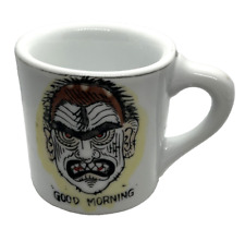 Vintage Humorous Scary Monster Good Morning Mug  picture