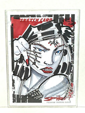 2008 The Spirit Original Sketch Card by Mike T. Sandborn from Inkworks picture