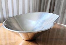 Vintage 1996 Metal Alloy NAMBE Classic #633 Large SPIRAL Bowl picture