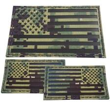 IR bundle 3 pcs USA flags AOR2 NWU type III DEVGRU touch fastener patches picture