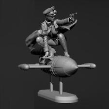 1/35 Beautiful Woman Riding A V2 Rocket Ss Soldier Resin Figure H155 picture