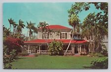 Postcard Edison's Home Florida 1966 picture