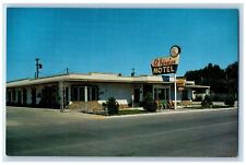 Sidney Nebraska NE Postcard El Palomino Motel Roadside c1950's Unposted Vintage picture