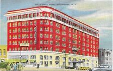 Vintage THE O'HENRY HOTEL, GREENSBORO, N.C. Linen Postcard - Kropp Natural Color picture