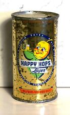 HAPPY HOPS LAGER - GOLD CAN - FLAT TOP - SANTA ROSA, CALIFORNIA picture