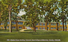 Postcard Student Union Building Colorado State College Education Greeley CO picture