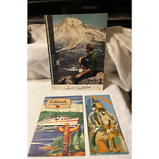 3 Vintage 1940s Chinook Of Puget Sound, Yakima WA, Tacoma Tourist Booklets picture