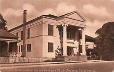 LADIES' PARLOR LECTURE CLUB, FRESNO, CALIFORNIA - OLD POSTCARD picture