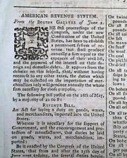 PRE-STORMING OF THE BASTILLE French Revolutionary War Beginning 1789 Newspaper picture