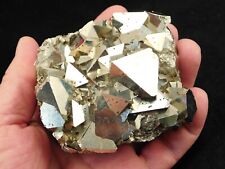 PYRAMID Shaped Crystals Big Tetrahedron PYRITE Crystal Cluster Peru 878gr picture