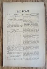 THE BOOGY R. W. Hinds New Port Tracy P O Ohio Full Year 1918 Tuscarawas Volume 3 picture