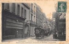 CPA 23 AUBUSSON FLOODS LARGE RUE DELARBRE YOUNG COMMISSIONER CARRIER picture