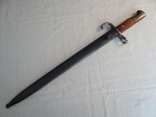 WWI Argentine Model 1909 Mauser Bayonet Sword & Scabbard Matching Numbers picture