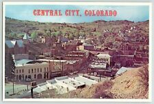 Central City, Colorado Postcard Picturcard Travel Gold Rush Town picture