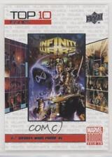 2018-19 Upper Deck Marvel Annual Top 10 Issues Infinity Wars Prime #1 #TI7 o1h picture