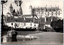 Postcard - The Castle and the Public Gardens - Château de Loches, France picture