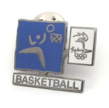 BASKETBALL EVENT MASCOT LOGO SYDNEY OLYMPIC GAMES 2000 PIN BADGE COLLECT #69 picture