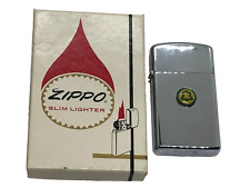 Vintage 1978 Zippo Slim Lighter Bell Telephone Systems UNLIT in BOX picture