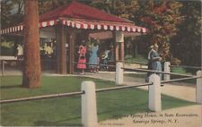 Hathorn Spring House Saratoga Springs New York Postcard picture