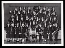 SCHOOL MARCHING BAND ORCHESTRA PROPER UNIFORM BOYS & GIRLS ~ 1949 5x7 PHOTO picture