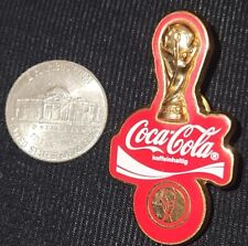COCA COLA  1974 FIFA World Cup Enamel Pin koffeinhaltig RARE  1.75