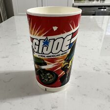 VTG GI Joe ARAH 1980s Drinking Cup Full Color Deka Made in USA 6 Ounce 1982 picture
