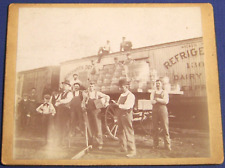 Antique Railroad Loading Peaches Merchant's Despatch, Wicke's Reefer Occupation picture