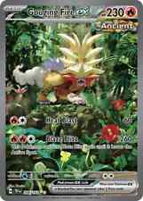 Pokemon Temporal Forces Gouging Fire ex 204/162 Near Mint English picture