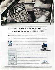 1998 IBM Company & Intel PC Computer Print Ad/Poster from Vintage Magazine picture